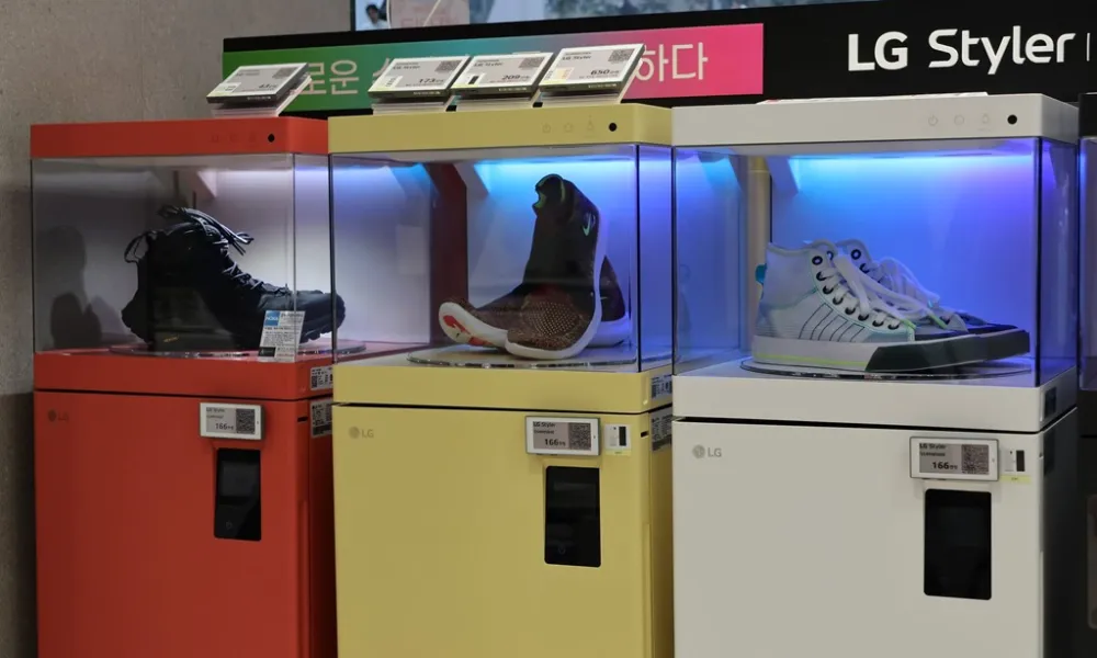 LG推出電子鞋櫃?